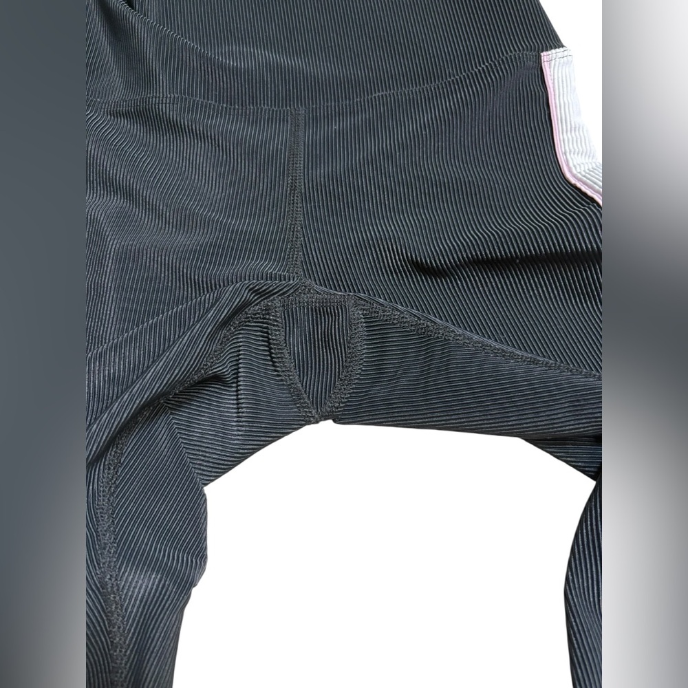 Beach Riot | Small Bailey High Rise‎ Ribbed Pastel Merry Colorblock Leggings - Picture 4 of 5